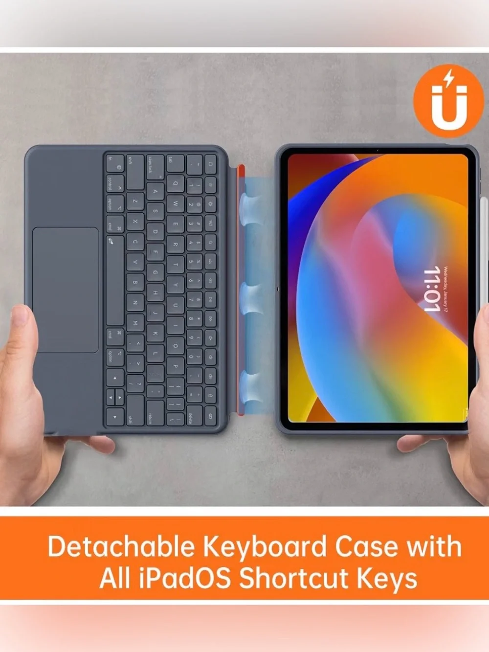 Magictype detachable keyboard